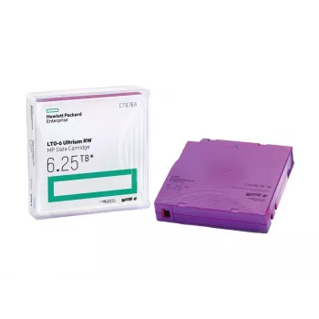 HPE LTO Ultrium 6 RW duomenų juostos kasetė C7976AN – 6,25 TB, violetinė, 20 vnt. pakuotė