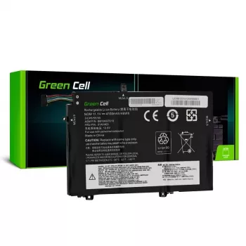 Baterija Green Cell LE168, skirta Lenovo ThinkPad L480, L490, L580, L590, L14, L15 (1 ir 2 kartos)