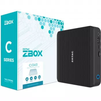 Stalinis kompiuteris Zotac ZBOX edge CI343 N100 3.4 GHz 16 GB SSD