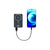 Power Bank Port Designs 907005 10000 mAh belaidžiu įkrovimu juodas