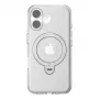 Dėklas Torras Ostand Spin iPhone 16 Plus, permatomas apsauginis