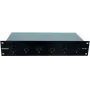 Zoninis valdiklis Omnitronic ELA 6S 20W Juodas – 6 zonų garso pranešimų valdiklis, 20 W galia