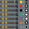 Wera Kraftform Micro ESD Big Pack 1 atsuktuvų komplektas (25 vnt.)