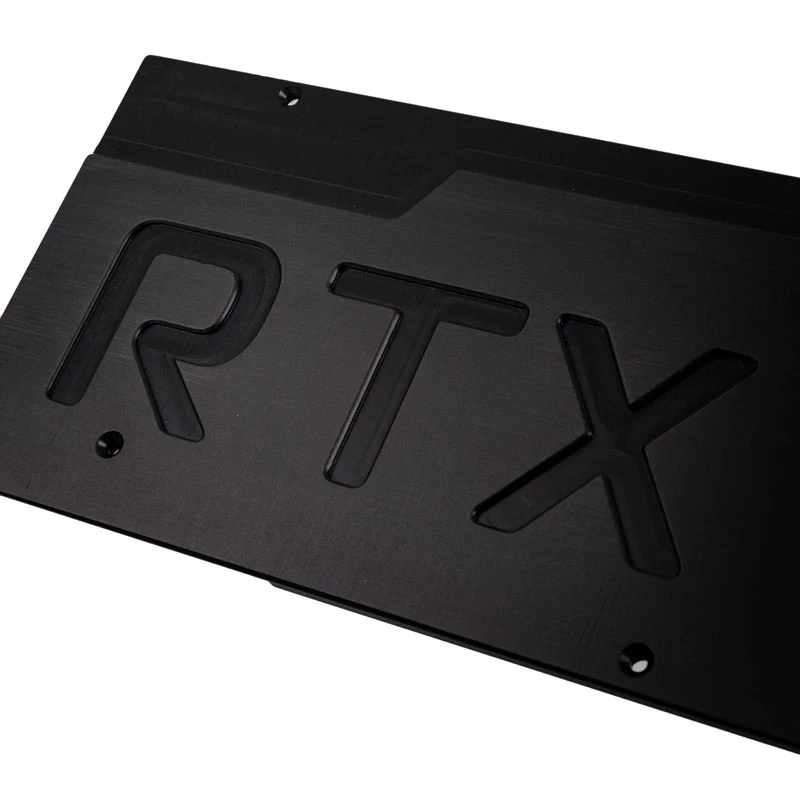 Atraminė plokštė (backplate) skirta kryographics NEXT RTX 2080, Aqua-Computer, pasyvus aušinimas, modelis 23682