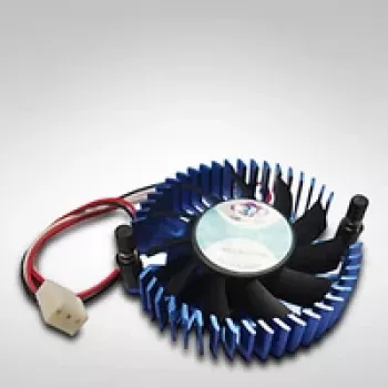 Inter-Tech V-31G Chipset Aušintuvas 5 cm Juodas - Mėlynas (88885142)