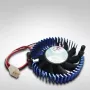 Inter-Tech V-31G Chipset Aušintuvas 5 cm Juodas - Mėlynas (88885142)