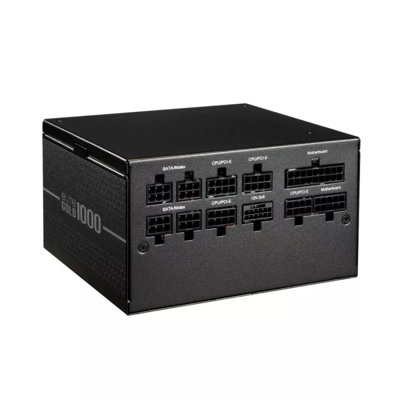Cooler Master MPW-A001-AFAG-BEU 1000W Gold 80+ maitinimo blokas, ATX 3.1, 135mm FDB ventiliatorius