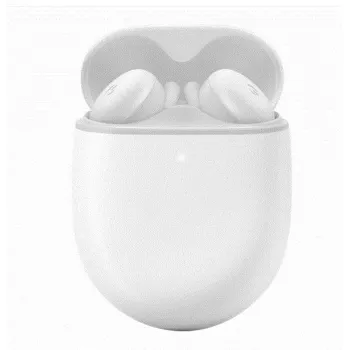 Pixel Buds A-Series true wireless headphones with in-ear microphone Bluetooth noise isolation clear
