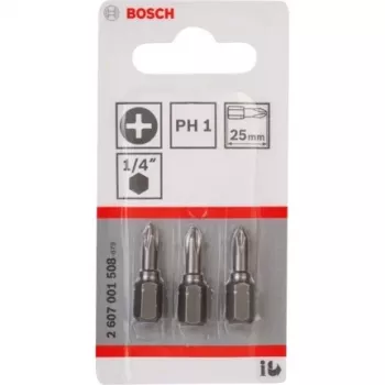 Bosch 2 607 001 508 antgalis atsuktuvui 3 vnt