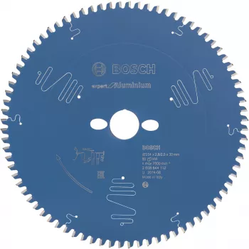 Pjūklo diskas aliuminiui Bosch 2 608 644 112, 254 mm, 30 mm