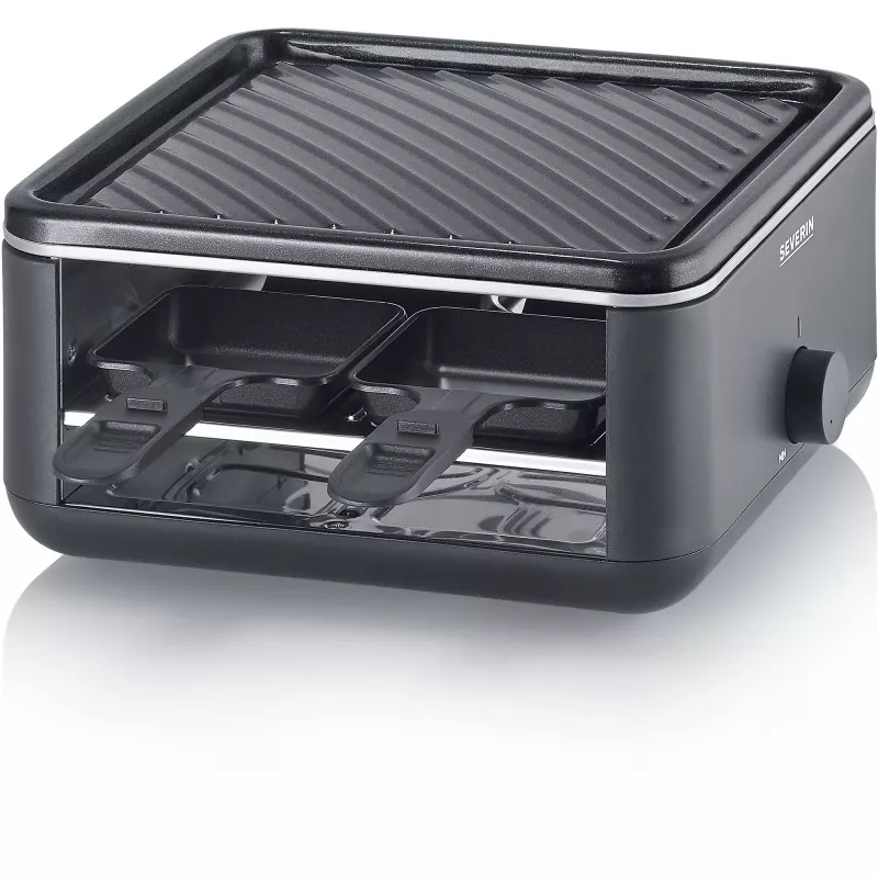 Severin RG 2360 raclette grilis 4 asmenims 800 W Juoda