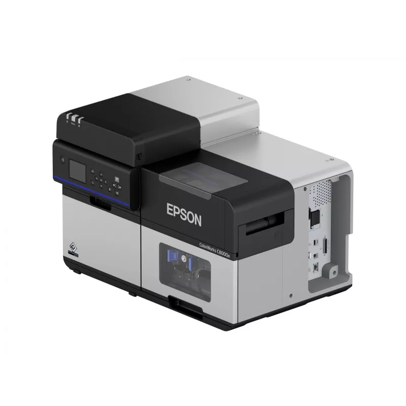 Epson ColorWorks C8000e (BK) spalvotas etikečių spausdintuvas, rašalinis, 600 x 1200 DPI, 300 mm/s, laidinis ir belaidis Ethernet LAN