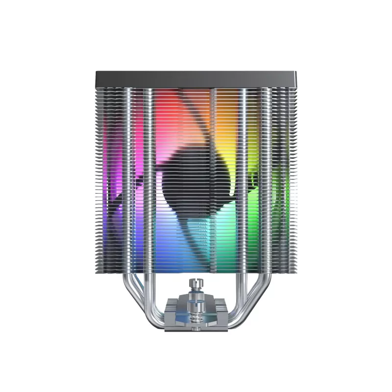 Oro aušintuvas Montech NX400 ARGB, 120 mm ventiliatorius, FDB, 800–1950 RPM, TDP 270 W, juodas