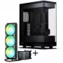 PHANTEKS Evolv X2 + TRYX PANORAMA SE ARGB pilnas skysčio aušinimo komplektas - juodas, 360 mm