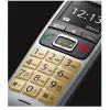 Gigaset E560 belaidis DECT telefonas su skambučio numerio atpažinimu, juodas/sidabrinis