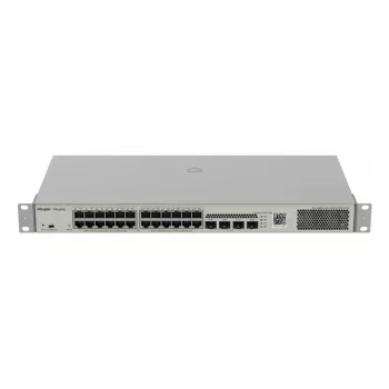 Ruijie Networks RG-NBS3100-24GT4SFP-P-V2 tinklo jungiklis valdomas L2 Gigabit Ethernet (10/100/1000) Power over Ethernet (PoE) Metalinis