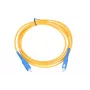 Extralink patchcord SC/UPC–SC/UPC vienmodis simplex G.657.A1 FTTH 3 mm, 3 m