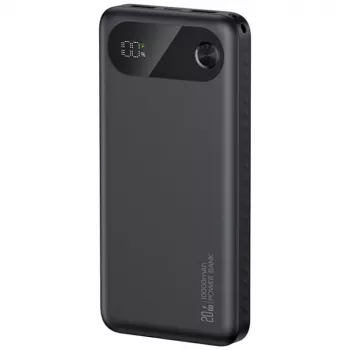 Powerbank USAMS PB80 PD20W 10000mAh – nešiojamas įkroviklis, juodas