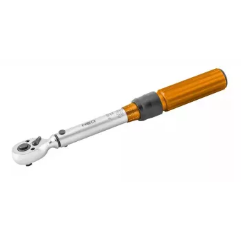 Neo Tools 1/4 abipusis dinaminis veržliaraktis, 5-25 Nm, 21 dalių rinkinys