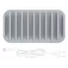 Manhattan įkrovimo stotelė, 10 prievadų: 3x USB-C (iki 18W PD) ir 7x USB-A (iki 12W), 120W bendra galia, balta/pilka, trejų metų garantija