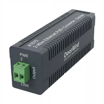 DoorBird A1072 PoE keitiklis 2 laidų Ethernet