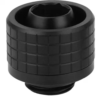 „Thermal Grizzly DeltaMate Fitting ST16“ jungtis, juoda – tvirtinimo adapteris ST16 lizdams