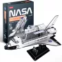3D dėlionė Cubicfun Space Shuttle Discovery modelis 306-DS1057, kartoninis konstravimo rinkinys
