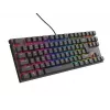 Mechaninė žaidimų klaviatūra Genesis THOR 303 TKL RGB Outemu Peach, kompaktiška, be skaičių bloko