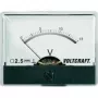 Voltcraft AM-60X46/15V/DC įrengimo matavimo prietaisas 15 V nuolatinės srovės sukamasis ritės matuoklis