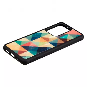 Apsauginis dėklas iKins Samsung Galaxy S20 Ultra, mozaikinis juodas