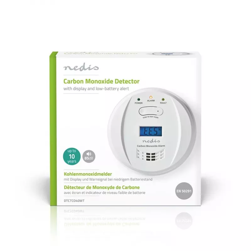 Nedis DTCTCO40WT anglies monoksido (CO) detektorius