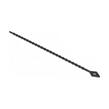 Pakartotinai naudojamas kabelio raištis su karoliukais DeLOCK 19568 L 150 x W 2.4 mm juodas 100 vnt.