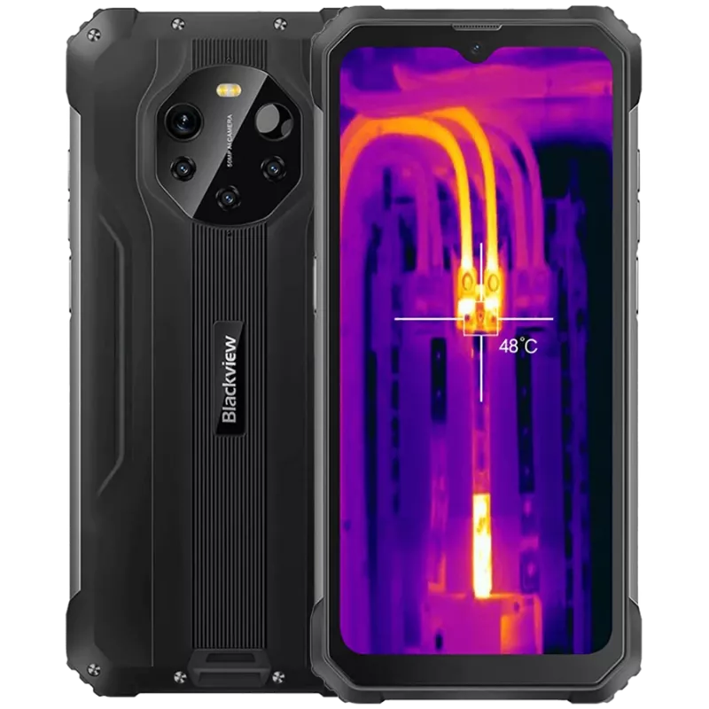 Blackview BL8800 Dual 5G Pro 6.58 inch FHD+ IPS 8GB/128GB, MT6833V 2.2GHz, 16MP/50MP+FLIR termovizinė kamera, 8380mAh, Android
