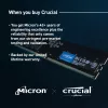 Crucial CT16G56C46U5 U-DIMM, 16GB, DDR5, 5600 Mhz, CL46, Black