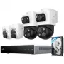 EUFY NVR apsaugos sistema S4 Bullet-PTZ+ Turret kamera (E8E00325)
