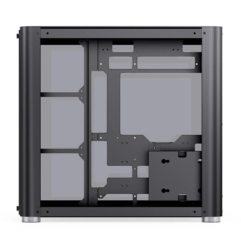 Korpusas Jonsbo TK-2 2.0 Midi Tower juodas