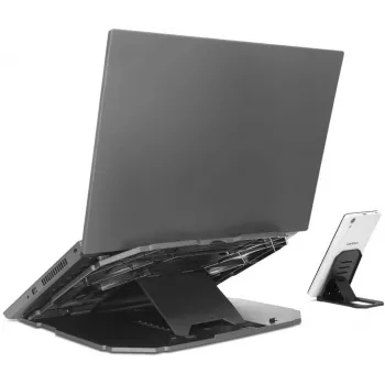 Nešiojamojo kompiuterio stovas Lenovo 4XF1A19885 Juodas Aukščio reguliavimas 0-190 mm