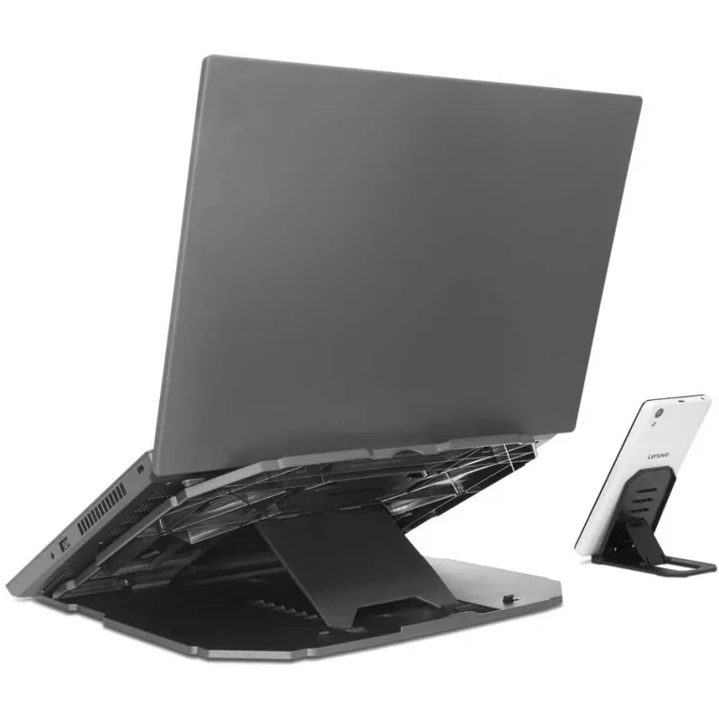 Nešiojamojo kompiuterio stovas Lenovo 4XF1A19885 Juodas Aukščio reguliavimas 0-190 mm