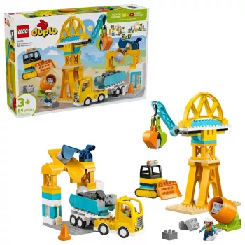 LEGO DUPLO 10476 3 viename Statybvietė ir transporto priemonės