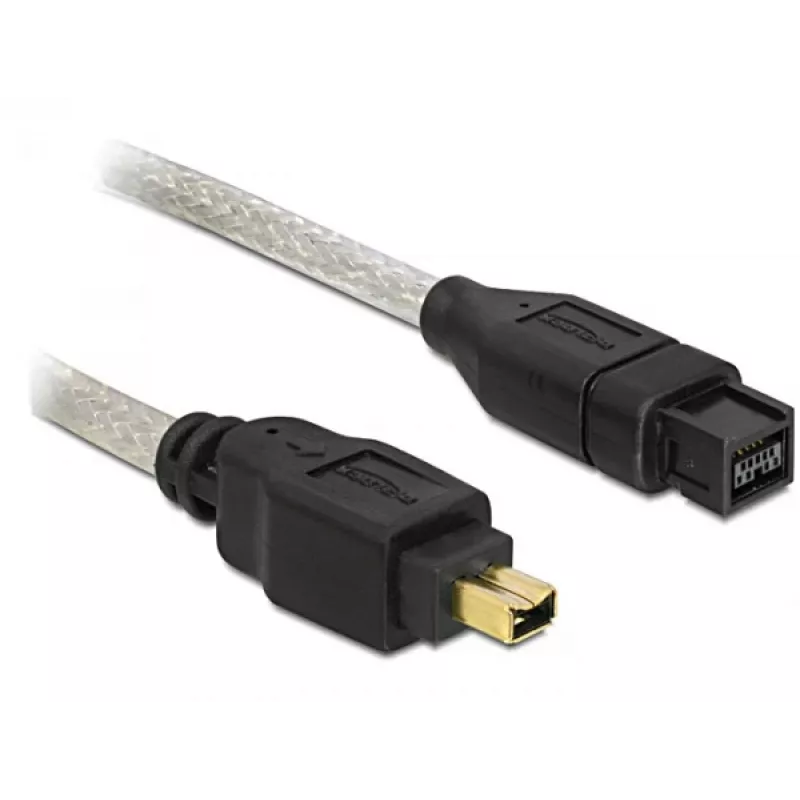 FireWire A/B laidas DeLOCK 82588 1,0 m pilkas
