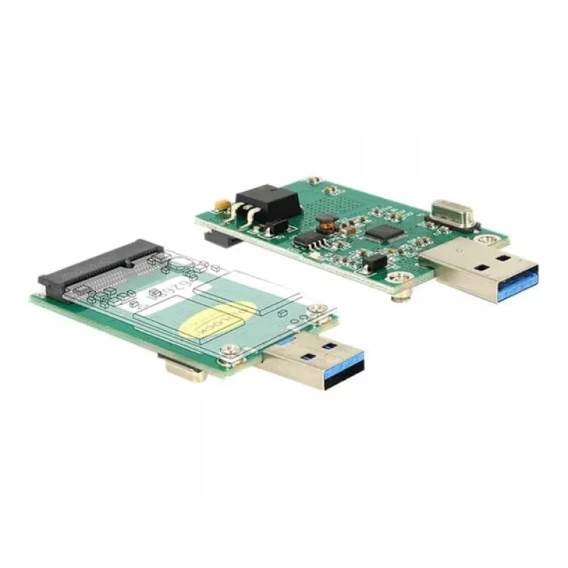 DeLOCK 62681 sąsajos plokštė mSATA į USB Type-A