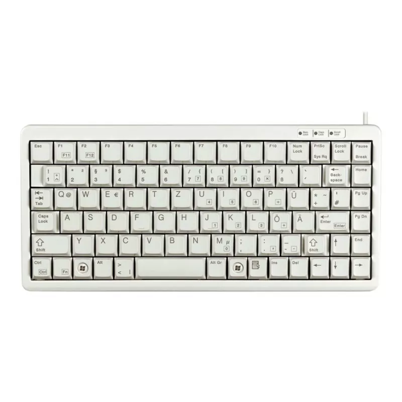 CHERRY G84-4100 klaviatūra universali USB QWERTZ vokiška pilka