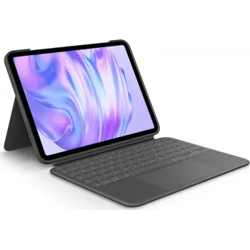 Klaviatūrinis dėklas Logitech Combo Touch QWERTZ vokiškas išdėstymas Smart Connector grafitas