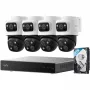 NVR apsaugos vaizdo registratorius Eufy S4 Max – 8 kanalų, 4K (3840×2160), HDD 2 TB (iki 16 TB), juoda/pilka/balta