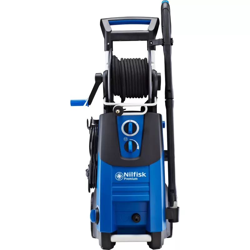 Nilfisk PREMIUM 180-10 EU aukšto slėgio plovimo įrenginys, vertikalus, elektrinis, 610 l/h, 2900 W, mėlynas, juodas