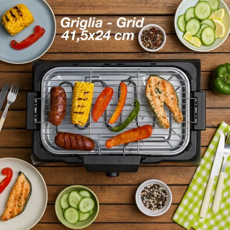 Elektrinė kepsninė Beper P101BBQ001