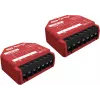 Belaidis išmanusis jungiklis Shelly SHELLY_1PM_GEN3_2ER (2 vnt.) – 110–240 V, 1,2 W, plastikinis korpusas