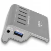 DeLOCK USB 3.2 Gen 2 šakotuvas, 4× USB-A duomenų prievadai + 1 greito įkrovimo prievadas, 10 Gbps, metalinis korpusas
