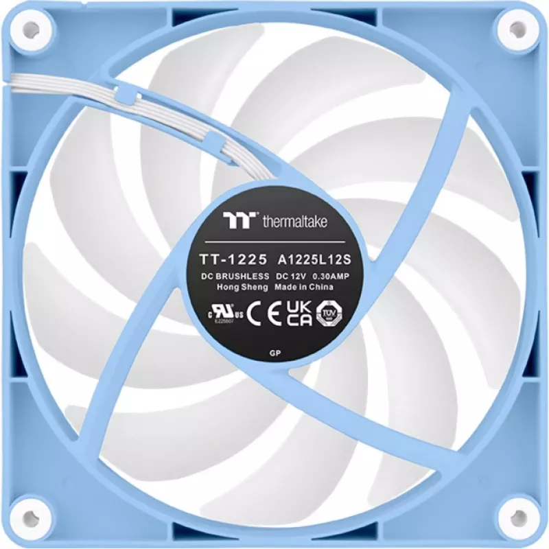 Thermaltake CT120 Reverse ARGB 120mm korpuso ventiliatoriai, Hydrangea Blue, 2 vnt. pakuotė