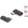 USB adapter DeLOCK 60245 40 Gbps USB Type-C PD 3.1 240 W kampuotas
